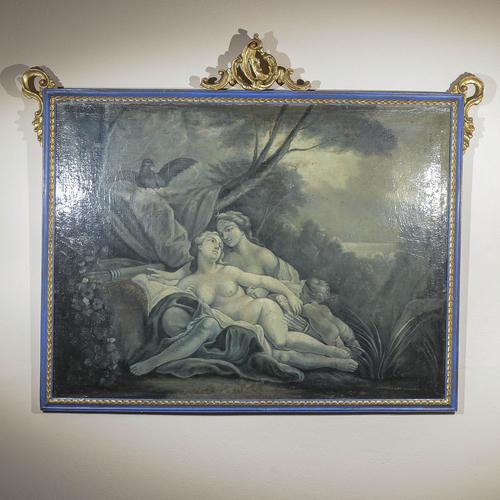 Love Scene, Oil on Canvas, Framed For Sale - Image 9 of 9