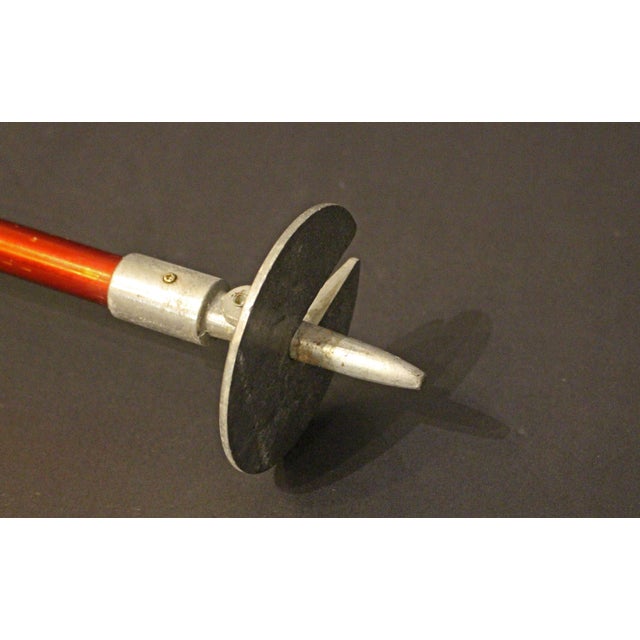 Mid-20th Century English Adjustable Height Shooting Stick For Sale - Image 4 of 4