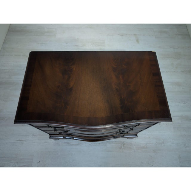 Vintage Chippendale Chest of Drawers in Wood, 1955 For Sale - Image 11 of 18