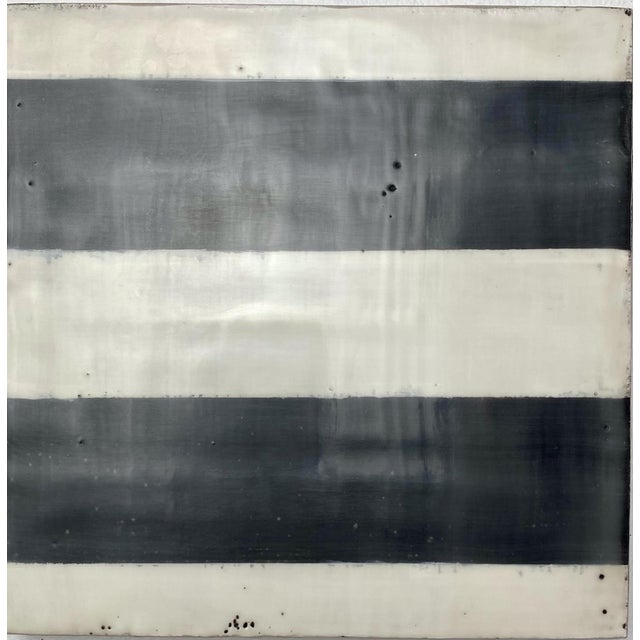 Contemporary Encaustic Collage Installation by Gina Cochran - "The Enthusiast" - 16 Pieces For Sale - Image 3 of 18
