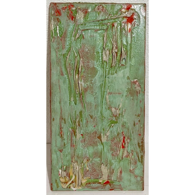 Walter Darby Bannard, 1972 Abstract "Natural Christmas" Alkyd Resin Painting Walter Darby Bannard, 1972 For Sale