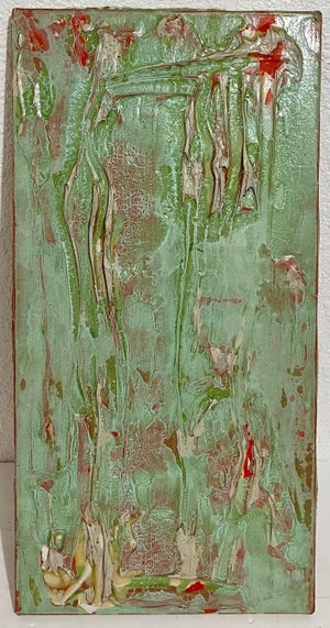 Walter Darby Bannard, 1972 Abstract "Natural Christmas" Alkyd Resin Painting Walter Darby Bannard, 1972