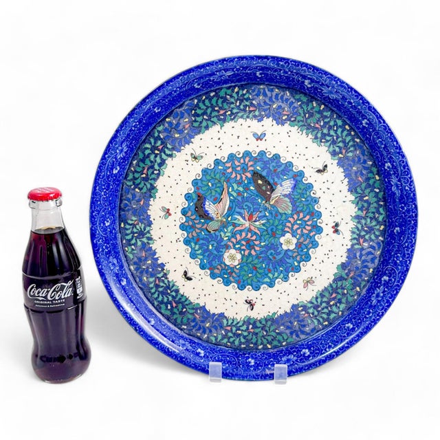 Japanese Meiji Porcelain and Cloisonné Enamel Dish For Sale - Image 11 of 12