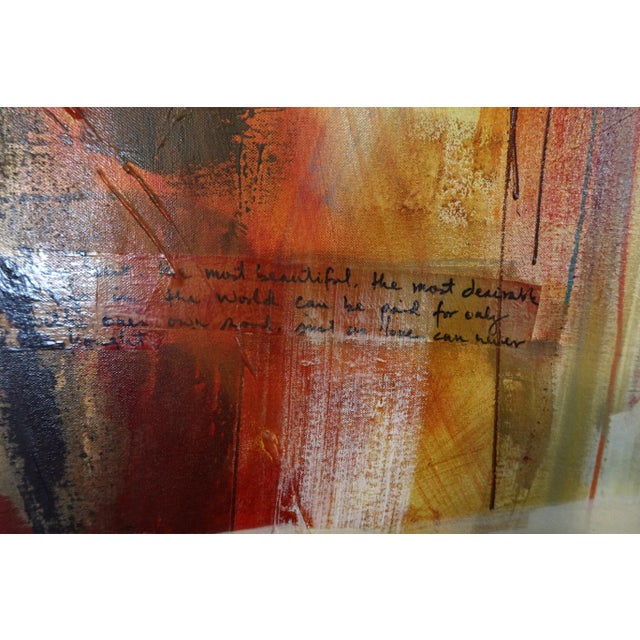 Kim Hm, Composition, 1990s, Oil on Canvas For Sale - Image 4 of 14