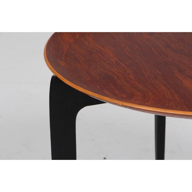 Fritz Hansen Vintage Teak Tray Table by H. Engholm & Svend Åge Willumsen for Fritz Hansen, 1960s For Sale - Image 4 of 8
