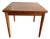 Mid Century Danish Dining Table Extrndable BRDR Furbo For Sale