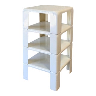 Quattro Gatti Stacking Side Tables by Mario Bellini for C&b Italia, 1960s, Set of 4 For Sale