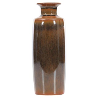 Mid-Century Modern Ceramic Long Vase by Carl-Harry Stalhane for Rorstrand, 1960s For Sale