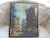 This is a Superb! 1969 Mid Century Modern Signed Impressionist Oil on Canvas Painting of Paris with Brilliant and...