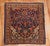 Antique Zabihi Collection Persian Kashan Navy Carpet - 1'9" x 1'10" For Sale In New York - Image 6 of 7