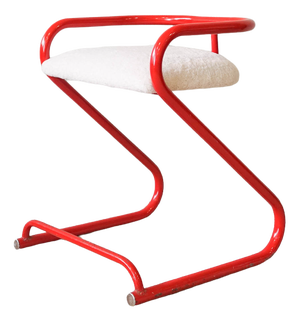 Tubular Steel Z Chair by Les Industries Amisco, 1970s