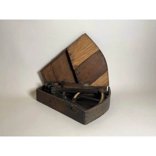 Wood Nineteenth Century Ships Octant For Sale - Image 7 of 12