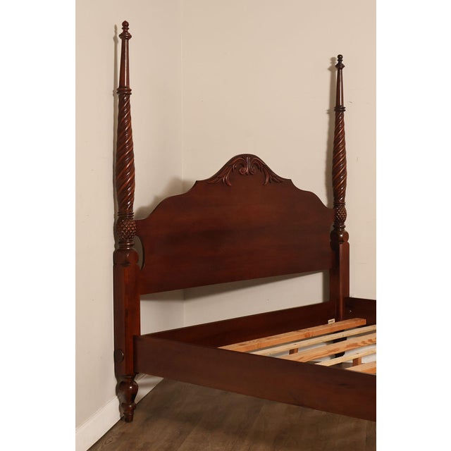 2000 - 2009 Ethan Allen 'British Classics' King Poster Bed For Sale - Image 5 of 18