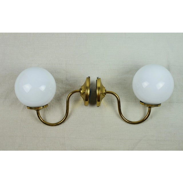 White Wall Lamps, 1960s, Set of 2 For Sale - Image 8 of 8