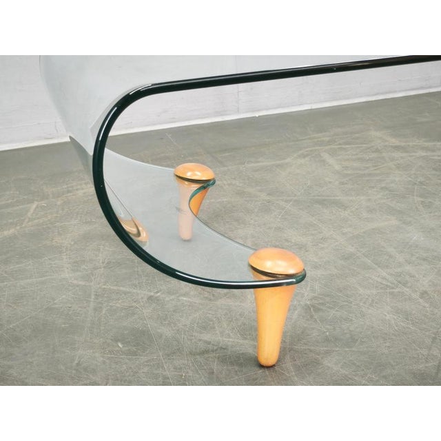 1990s Tango Coffee Table by Fabio di Bartolomei for Fiam Italia, 1996 For Sale - Image 5 of 11