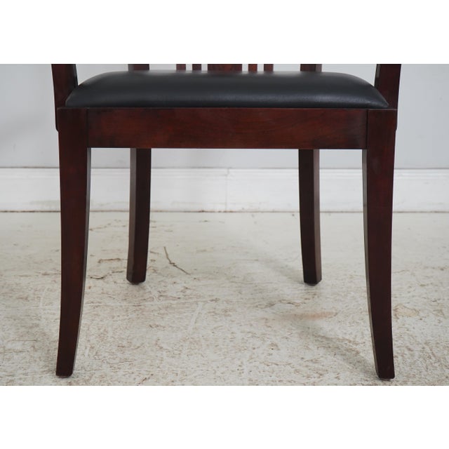 Set of 6 Stickley Cherry Metropolitan Dining Chairs For Sale - Image 9 of 18
