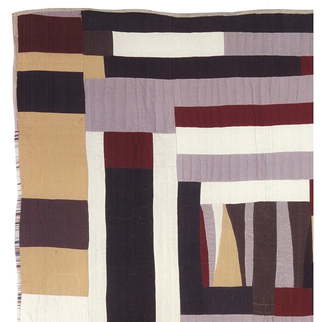 Modern Late 20th Century Mary Bendolph 'Housetop Variation Quilt' Offset Lithograph Poster For Sale - Image 3 of 4