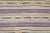 Vintage Turkish Oushak Handmade Wool Cotton Beige Kilim Area Rug For Sale - Image 10 of 11