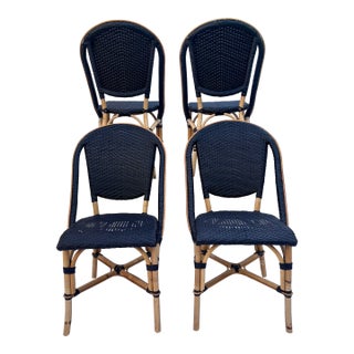 Sika-Design Black Bistro Sophie Side Chair-Set of 4 For Sale