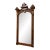 Antique 59" Eastlake Victorian Carved Walnut Pier Mirror For Sale