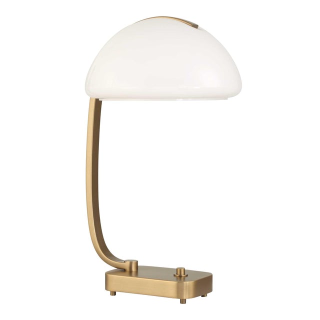 Brass Bend The Rules Brass Desk Lamp For Sale - Image 8 of 12