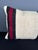 Contemporary Turkish Hemp Pillow Cushion Natural Beige Red Pillow Cushion Cover 16" x 24" For Sale - Image 3 of 4