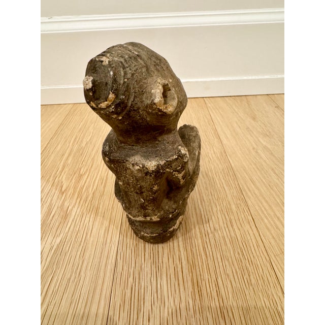 Antique 15th-17th Century Sapi Nomoli Stone Figure - West African Tribal Art For Sale In Chicago - Image 6 of 11