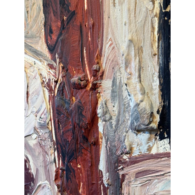 Hedi K. Ernst (b.1948, Swiss) Acrylic on Canvas Dated 1984 For Sale - Image 10 of 15