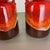 Fat Lava Op Art Pottery Multi-Color Vases from Jasba Ceramics Germany, 1970s, Set of 2 For Sale - Image 11 of 18