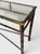 1970s Hollywood Regency Faux Bamboo Bronze Tone Metal Console Sofa Table For Sale - Image 11 of 15