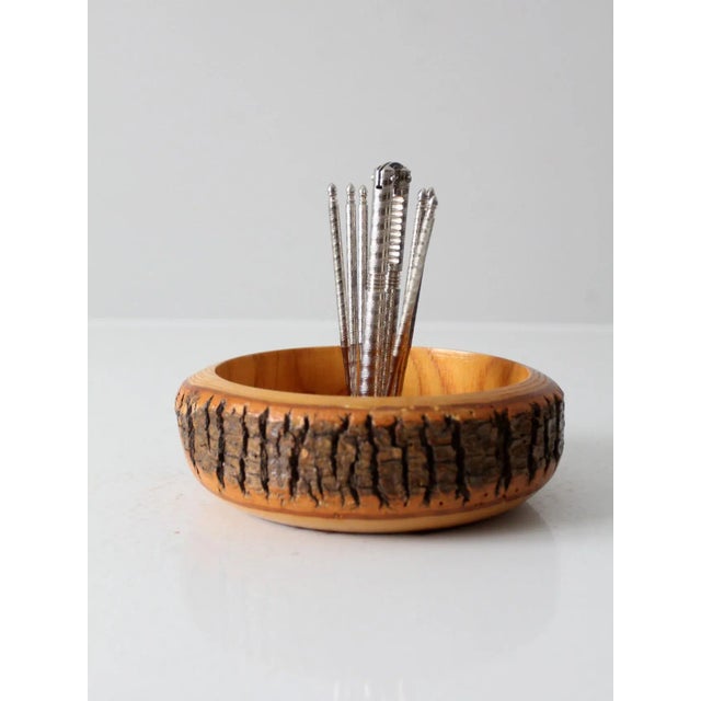 Mid Century Nut Cracker Bowl Set For Sale - Image 4 of 10