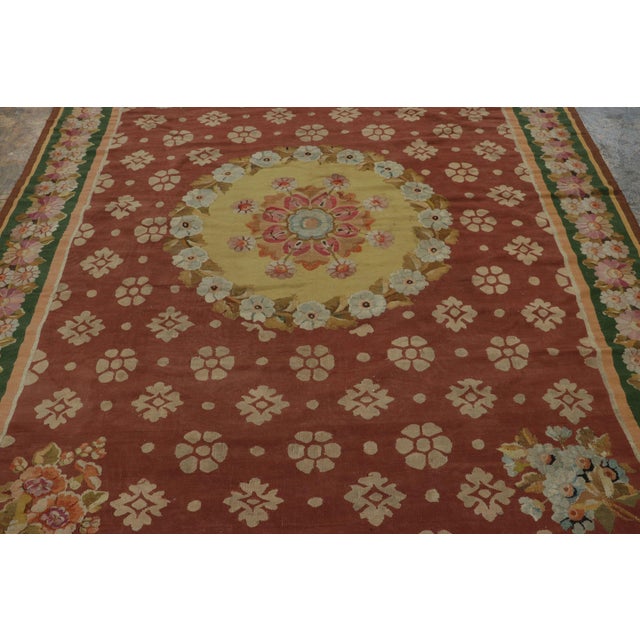 This 7x9 antique Aubusson rug is an exciting new addition to Rug & Kilim’s European rug collection—a masterpiece of the...