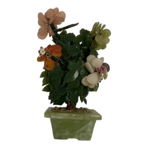Chinoiserie Bonsai Jade Tree