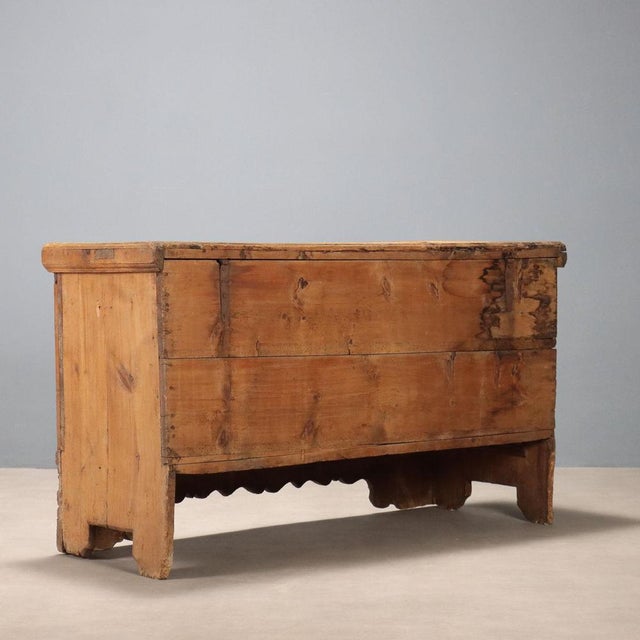 Antique Chest in Fir, 1700s For Sale - Image 12 of 14