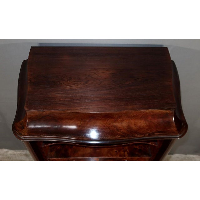 Wood Napoleon III Secretary in Wood For Sale - Image 7 of 18