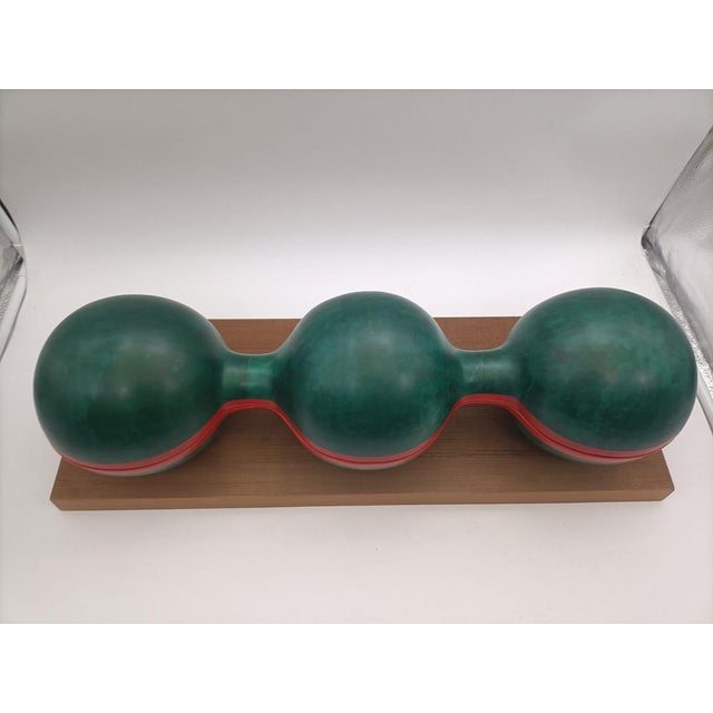 G. Levy, Alefbet Sculpture, 1980, Wood & Parchment For Sale - Image 9 of 14