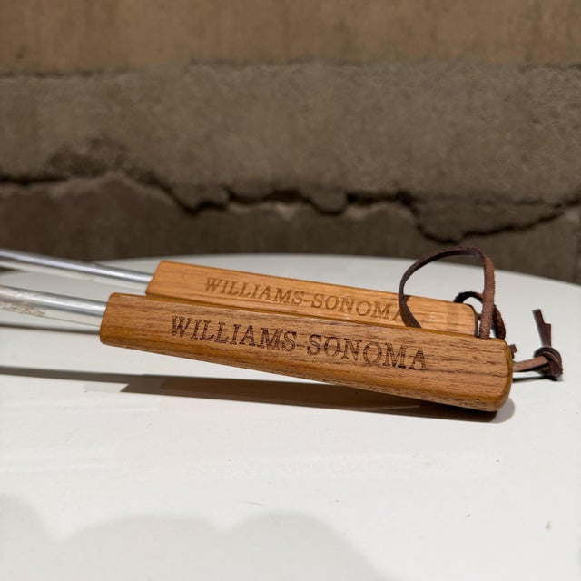Vintage Modern Salt & Pepper BBQ Length Shakers. For Sale - Image 4 of 7