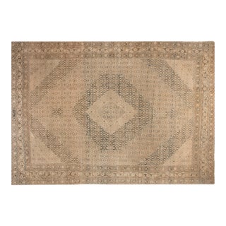 Oversized Antique Persian Tabriz Rug For Sale