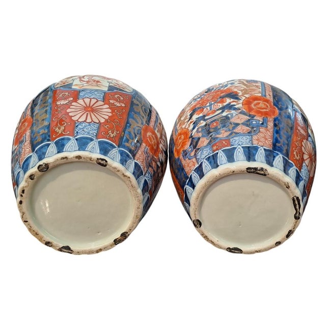 Meiji Imari Potiches, Japan, Set of 2 For Sale - Image 9 of 11