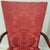 Hickory Chair Furniture Company Hickory Chair James River Fisk Federal Style Mahogany Lolling Armchairs in Raspberry Rose Silk Damask - Pair For Sale - Image 4 of 8