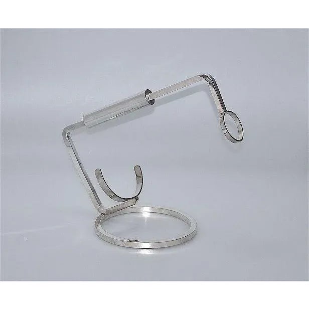 Jaques Adnet Modernist Design Silver Plated Wine Pourer For Sale - Image 10 of 11