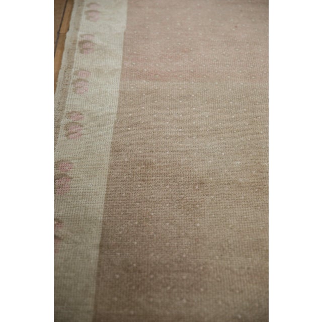 Textile Vintage Distressed Oushak Rug - 3'10" x 5'11" For Sale - Image 7 of 9