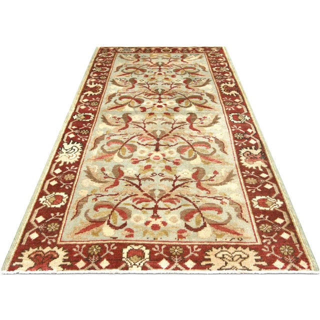 1960s 1960s Turkish Oushak Rug For Sale - Image 5 of 7