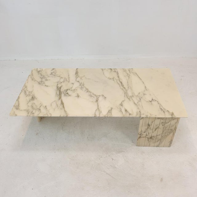 Italian Marble Coffee Table, 1970s For Sale - Image 6 of 18