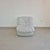 1970s Vintage Italian Lounge Chair in Off-White Upholstery, 1970s For Sale - Image 5 of 12