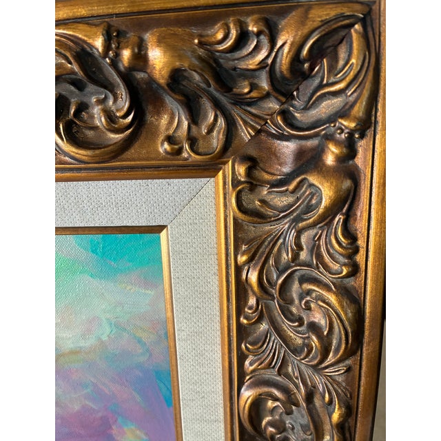 Impressionist Laguna Beach Seascape Masterpiece by Manfred Kuhnert For Sale - Image 3 of 4