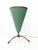 Mid-Century Modern Italian Sage Green Lacquered Aluminum Tripod Table Lamp from Stilnovo, 1950s For Sale - Image 6 of 6