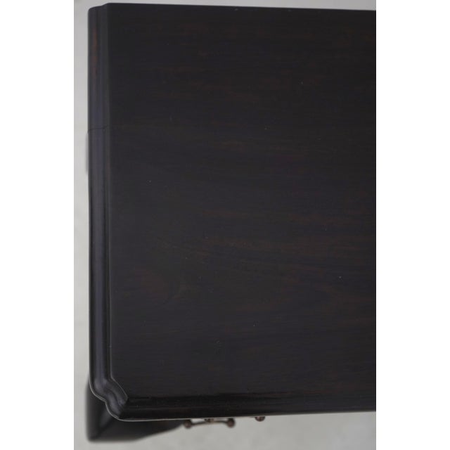 Vintage Mahogany Miniature Diminutive Lowboy For Sale - Image 11 of 17