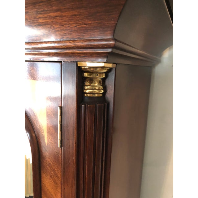 James Stewart & Sons Mahogany Longcase Grandfather Clock Chairish