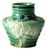 Vintage Green Art Pottery Bud Vase For Sale